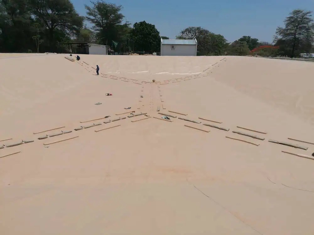 Floating Covers Geomembrane Application