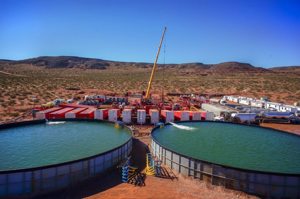 Fracking Water Tanks