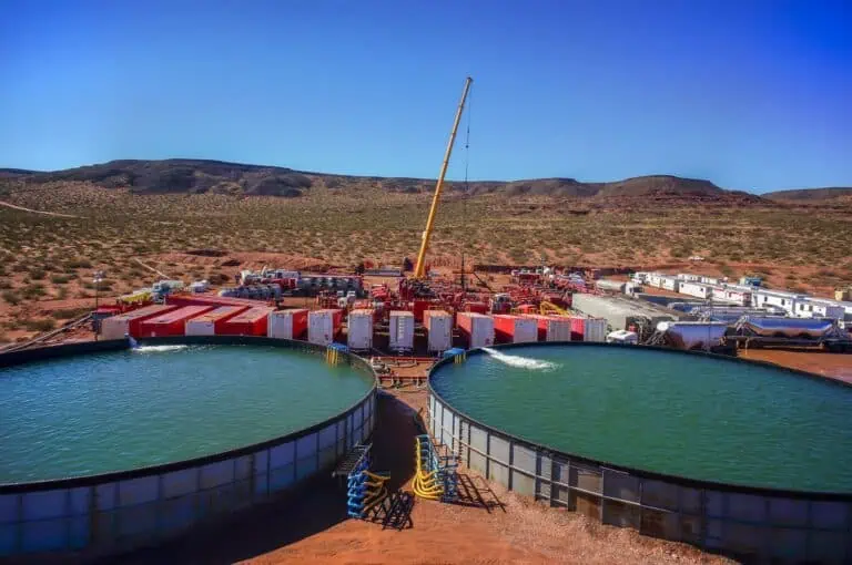 Fracking Water Tanks